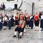 Dubrovaki primorski svatovi na festi sv Vlaha